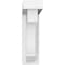 Ekena Millwork Standard Emerson Architectural Grade PVC Bracket, 1 1/2"W x 5"D x 5"H BKTP02X05X05EMR - alternate 4
